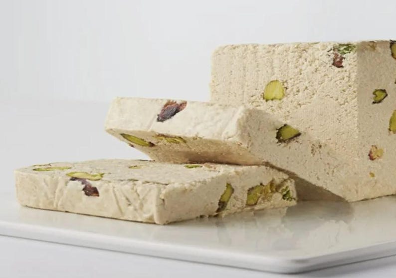Traditional Halva With Pistachio,pistachio Sesame,tahini Halva,gourmet ...