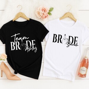 Team Bride Shirts, Bride Shirt, Bachelorette Party Shirts, Bridesmaid Shirts, Bridesmaid Proposal Gift, Bachelorette Shirts, Squad Shirt