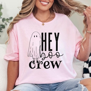 Hey Boo Halloween Sweatshirt, Ghost Sweatshirt, Hey Boo Shirt, Hey Boo Sweatshirt, Halloween Sweater