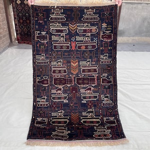 Afghan War Rug - Etsy
