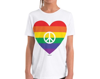 Youth Pride Peace and Love Unisex T-Shirt