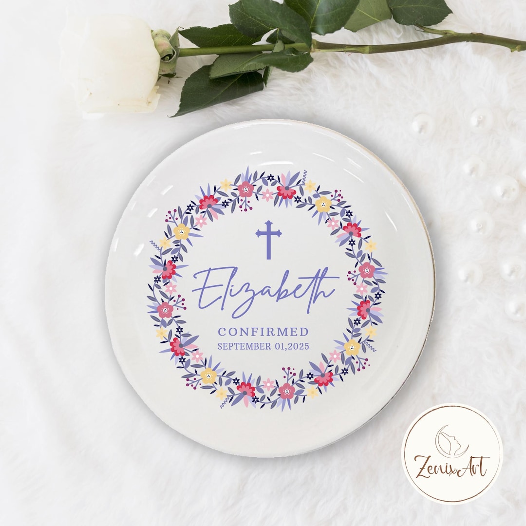 Confirmation Toy Personalized Confirmation Gift for Girls - Confirmed in Christ Keepsake ...