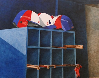 Baseball -Dugout Sunspot -  (Montreal Expos)