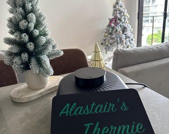 Thermomix TM7用、黒色の3Dプリント製モーターエリアカバー。
