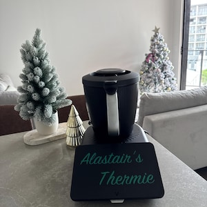 Customised - With Your Name or Text - Screen Cover For Thermomix TM7