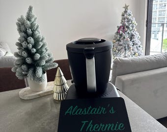 Protector de pantalla personalizado con tu nombre o texto para Thermomix TM7