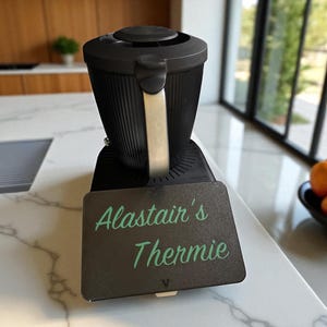 Customised - With Your Name or Text - Screen Cover For Thermomix TM7