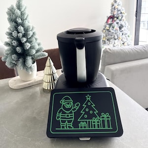 3D-Printed "Christmas Designs" Screen Covers For Thermomix TM7