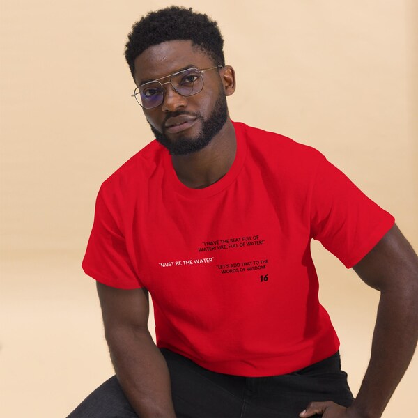 Unisex "full of water" tee