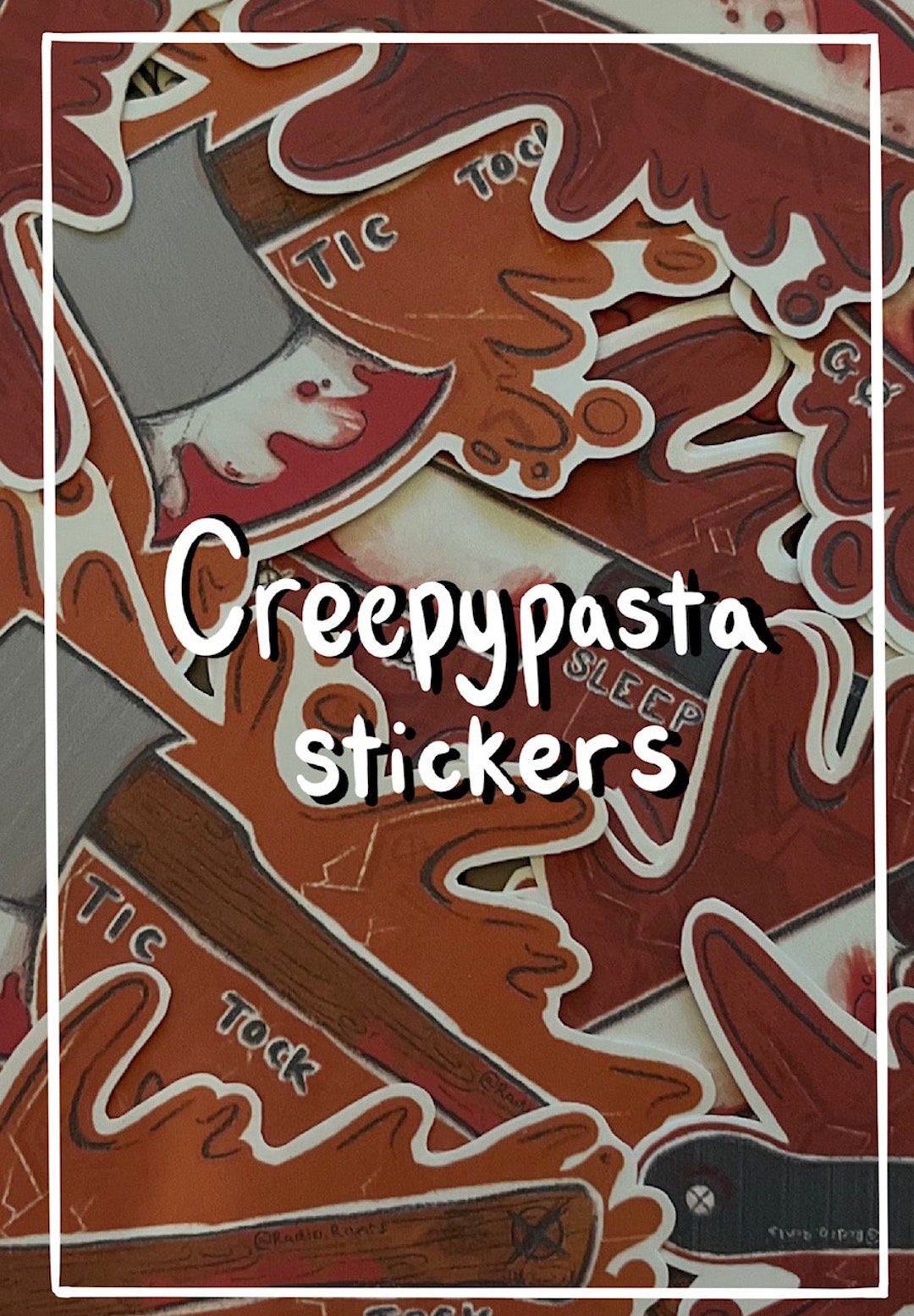 Creepypasta Stickers [jeff and Toby] - Etsy