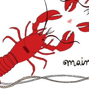 Lobster love card for your Maine squeeze image 5