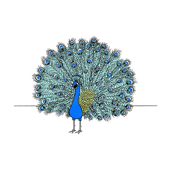 Impresión de pavo real. Dibujo de pavo real de pluma y tinta. - Etsy España Impresión de pavo real. Dibujo de pavo real de pluma y tinta. - Etsy España