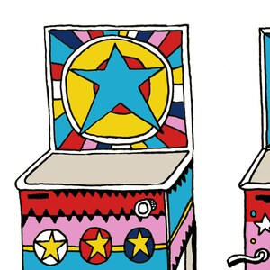 Pinball Art Print - Etsy
