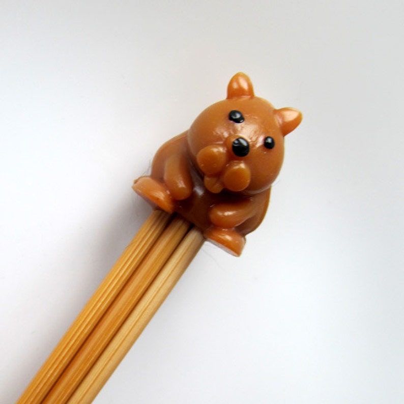 Bucky Beavers Needle Buddies Small Sock Size Double Etsy
