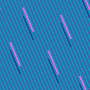 Puede incluir: Patrón geométrico abstracto con rayas diagonales azules y rosas. Las rayas rosas son más gruesas y tienen un ligero degradado.