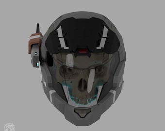 Haunted / Pilot Helmet STL | 3D Printer Files
