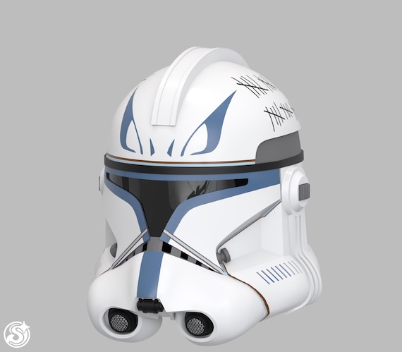 captain rex motorcycle helmet Phase II 1:1 Wearable Replica (Realistic) Padawan Outpost youll feel like youve stepped right out of the screen Captain Rex Helmet (realistic) STL