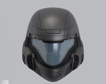 Motorized ODST Helmet STL | 3D Printer Files