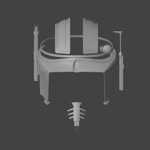 Commander Accessories Bundle STL - 3D Print Files Clone Trooper Helmet