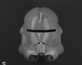 Echo Helmet DIY Kit - Raw 3D Print