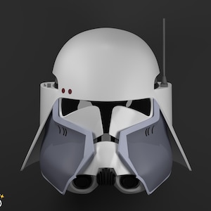 Bacara Helmet STL | Star Wars Clone Trooper 3D Print Files