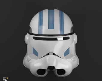 Echo Helmet STL | Clone Trooper 3D Print Files