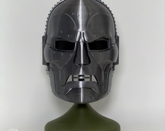 Doctor Doom Mask and Helmet 3D Printed Kit - Raw Print | Avengers Doomsday Cosplay Prop