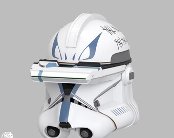 clone motorcycle helmet STAR WARS The Black Series Captain Rex Premium Electronic Helmet, Ahsoka Adult Roleplay Item, Ages 14 and Up fan or just a gift to a significant other About the helmet Dot Captain Rex Motorcycle Helmet