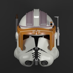 Commander Cody Helmet STL | Star Wars Clone Trooper 3D Print Files