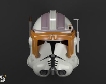 Commander Cody Helmet STL | Clone Trooper 3D Print Files