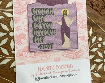 Magnetic Bookmark - Funny Jesus Bible Verse