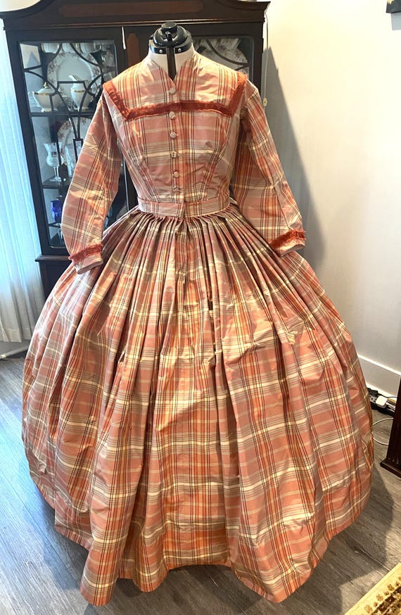 1850s dress 1850-1859