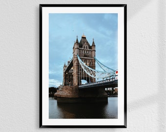 Tower Bridge London Photography Print: Moment Photography (Digital Download)