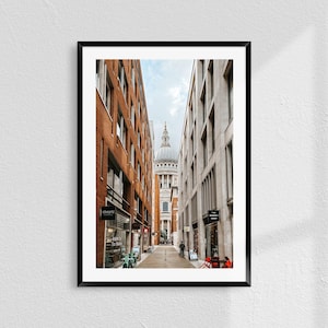 St Paul&#39;s Cathedral, London Photography Print (Digital Download)