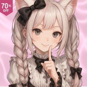 Custom Anime Portrait | Custom Anime Character, Twitch PFP, Vtuber Avatar, pfp Commission, Social media Icon, Twitch Icon, Profile Icon