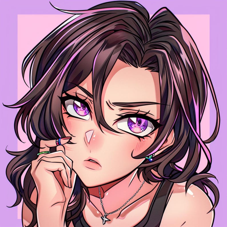 Customized Aesthetic Anime Avatar PFP, Cute Icon Design, Kawaii Profile ...