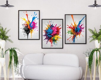 Paint Chip 1 - Instant Download - Digital Format -