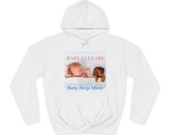 Baby Schlaflied Akademie Baby Schlaflied Entspannende Klavier Wiegenlieder und Natürliche Einschlafhilfe für Baby Schlafmusik Unisex Kapuzenpullover