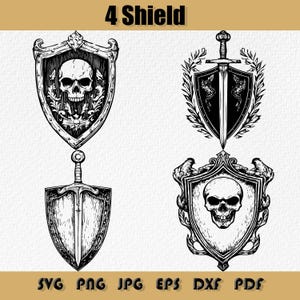 Shield Svg Bundle,Png,Viking Shield Clipart,Medieval Shield svg, Warrior Shield svg, Knight Shield svg,Fantasy Shield svg, Shield Drawing