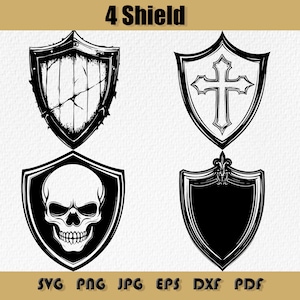 Warrior Shield Svg Bundle,Png,Viking Warrior Shield Clipart,Medieval Shield svg, Warrior Shield svg, Knight Shield svg,Fantasy Shield svg