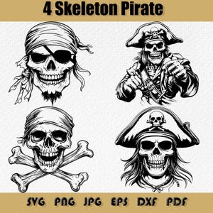 Skelet piraat Svg bundel, png, skelet piraat Clipart, skelet svg, skelet Clipart, skelet Png, schedel Svg, schedel Png
