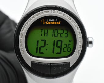 Vintage Timex Ironman Triathlon i-Control 839 H7
