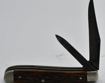 Vintage Remington Serpentine Jack Knife R1653 1820-1940