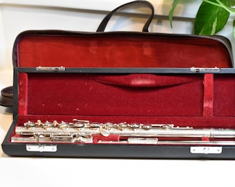 Vintage Noblet Paris Concert Flute C-foot Plateau French Arms - Etsy