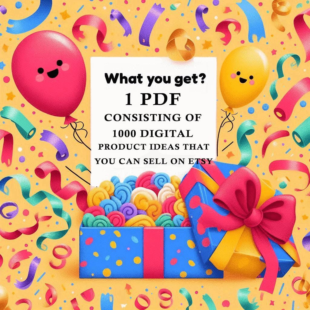 2025 Etsy Digital Product Ideas 1000 Digital Product Ideas To Sell On