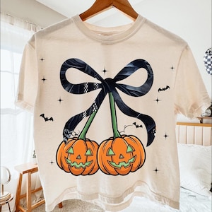 Pumpkin Cherries Png, Autumn Girly Png, Halloween Pumpkin Png, Fall Pumpkin Png, Pumpkin Cheeries Coquette Png, Retro Fall Png, Pumpkin Bow