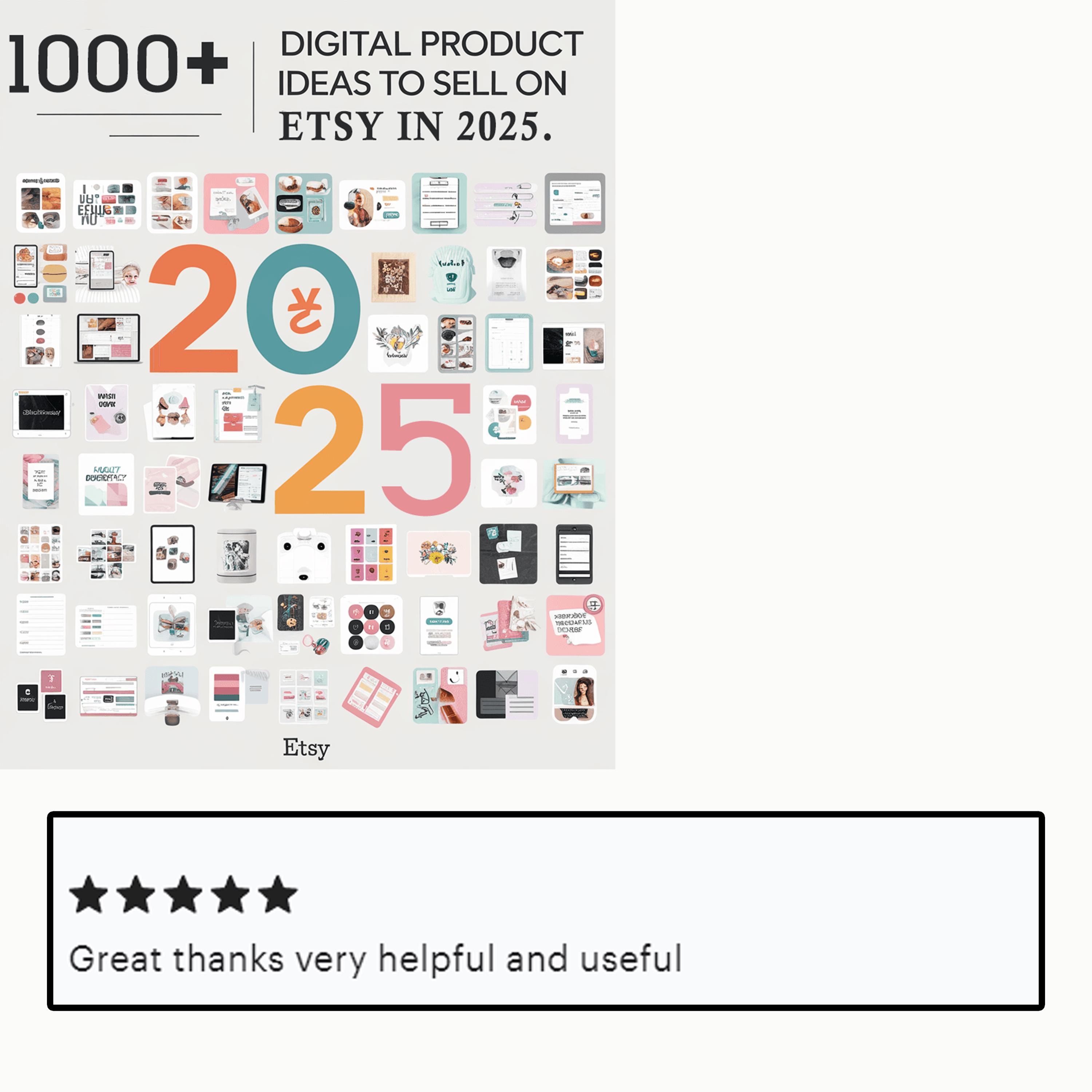 2025 Etsy Digital Product Ideas 1000 Digital Product Ideas To Sell On