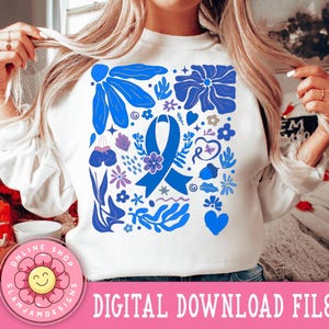 Diabetes Awareness Png, Diabetes Fighter, Fight Diabetes Month Png, Cancer Png, Diabetes Awareness Sublimation Digital Download, Blue Ribbon