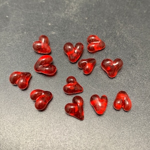 One(1) handmade heart shaped pearl 6-7mm