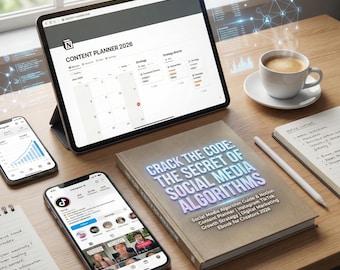 Social Media Algorithm Guide | Notion Planner (PDF & Template Download)